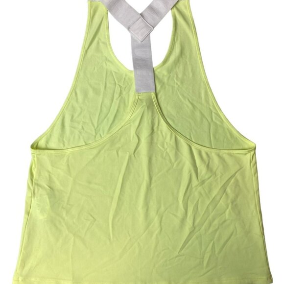 Under Armor Women's Neon Green Sleeveless Athletic Shirt – Size Small - Picture 2 of 3